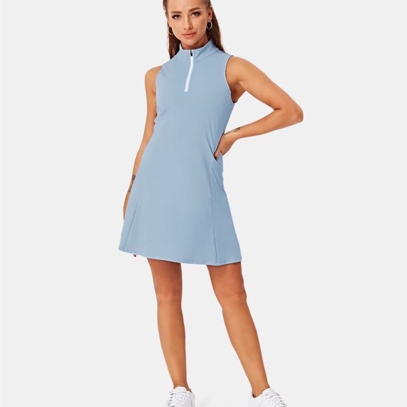 HALARA Half Zip 2-Piece Set Cool Touch Golf Dress - Picture 5 of 5